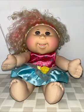Cabbage Patch Kids Blonde Curly-Hair Plush Doll